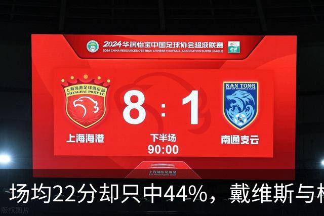 场均22分却只中44%，戴维斯与杨各占一项联盟前列