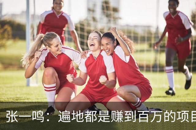 张一鸣：遍地都是赚到百万的项目，但是99%的人选择埋头打工