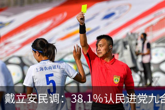 戴立安民调：38.1％认民进党九合一会过半胜选，看好国民党仅28.7％