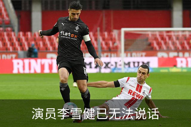 演员李雪健已无法说话