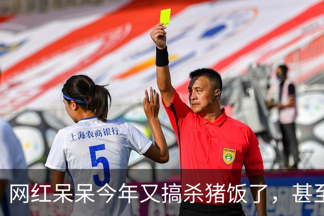 网红呆呆今年又搞杀猪饭了，甚至直接在门前田地里砌墙建大棚，排场搞得很大
